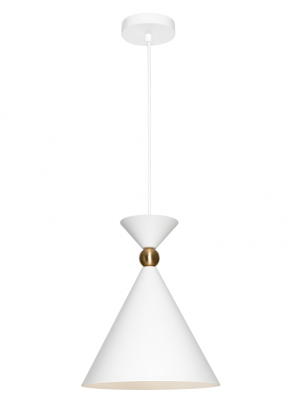 KRISSY 1LT SMALL PENDANT WHITE